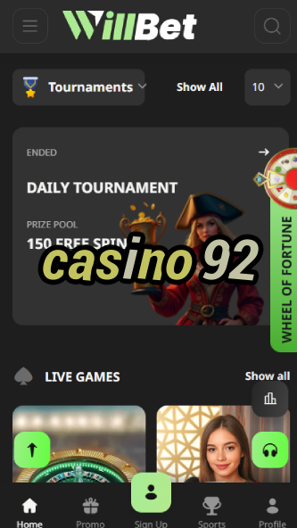 Casino 92 - Premium Slots & Live Dealer Games-www.bdqngd.com